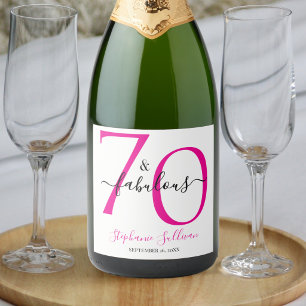 Fabuloso Aniversário de 70 anos Rosa