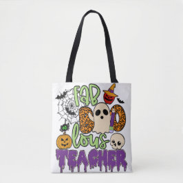 Fabuloso professor Halloween Tote Bag