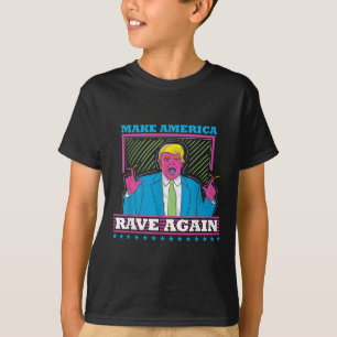 Faça a América ruir de novo, uma camiseta Engraçad