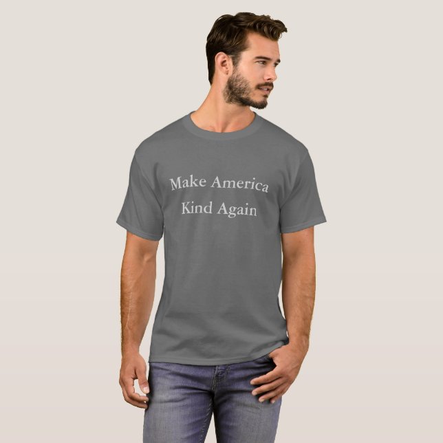 Faça a camisa do tipo de América outra vez (Frente Completa)