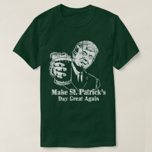 Faça a camisa irlandesa do excelente outra vez T