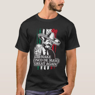 Faça a Camisa T de Roupa de Trump Faça o Cinco De 