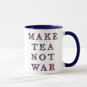 Faça a caneca da guerra do chá não