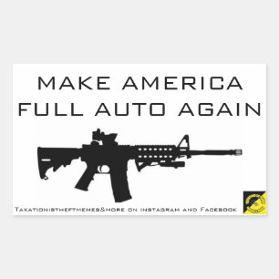 FAÇA A ETIQUETA DE AMÉRICA FULL AUTO OUTRA VEZ