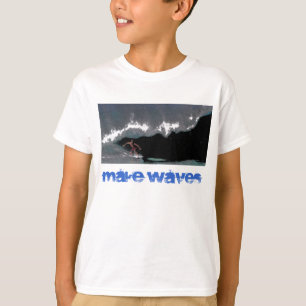 Faça a meninos do encanamento das ondas o t-shirt