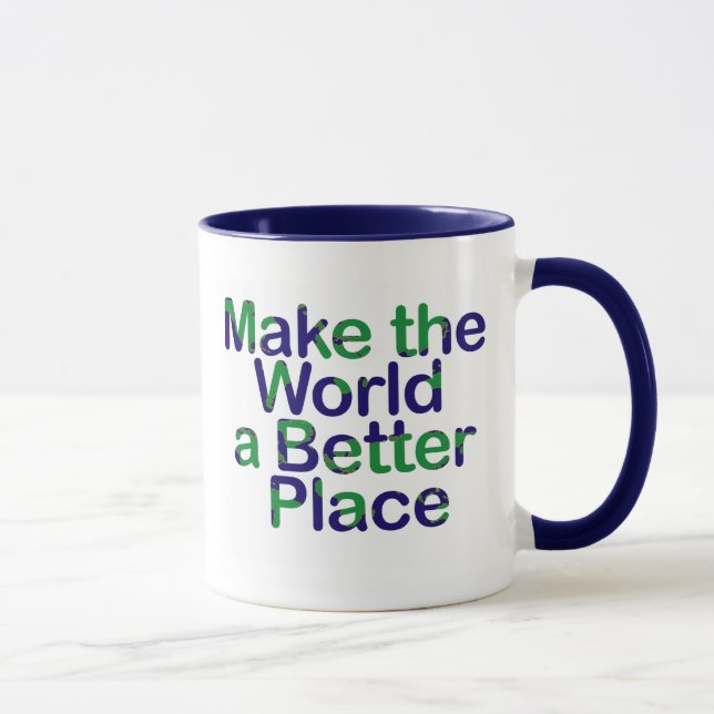 faça ao mundo uma caneca melhor do lugar (Direita)