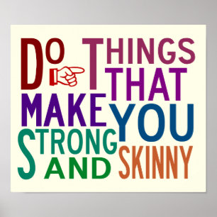 Faça coisas - Poster de inspiração