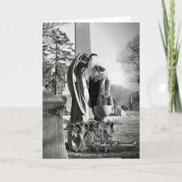 Faça com que conte com o VAZIO do Cartão de Saudaç