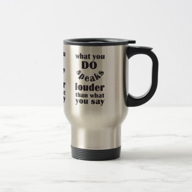 Faça contra diga canecas personalizadas (Direita)