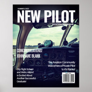 Faça dele seu próprio Poster de Cobrir da Revista