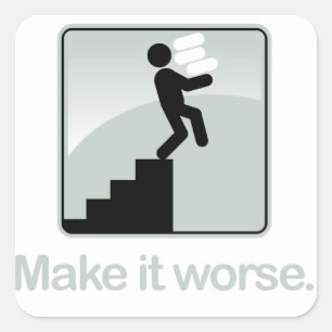 Faça-lhe uma etiqueta mais má