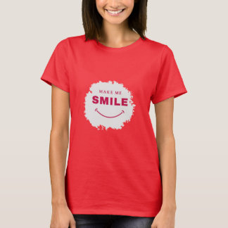 Faça-me sorrir de t-shirt