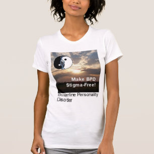 "Faça o BPD Estigma-Livre!" T-shirt do cenário