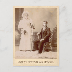 Faça o nosso cartão postal de feriado de Roupa de