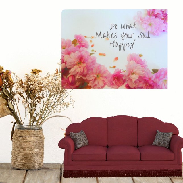 Faça o que faz sua alma feliz Poster (Criador carregado)