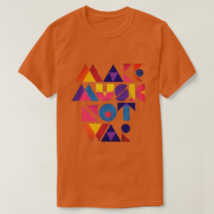 Faça o t-shirt da guerra da música não