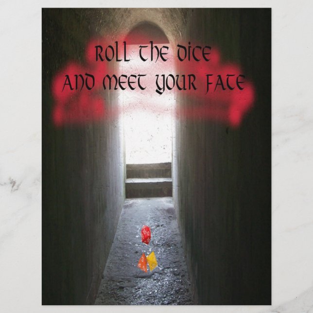 Faça os dados e conheça seu destino (Frente)