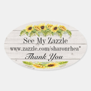 Faça seu próprio adesivo girassol