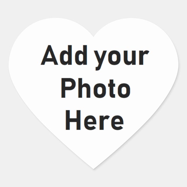 Faça seu próprio adesivo personalizado em forma de (Frente)