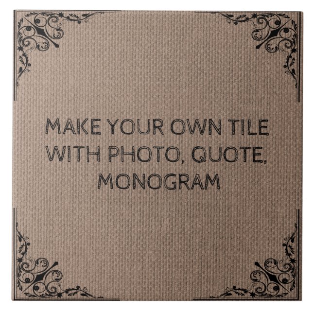 FAÇA SEU PRÓPRIO AZULEJO CERÂMICO (Frente)