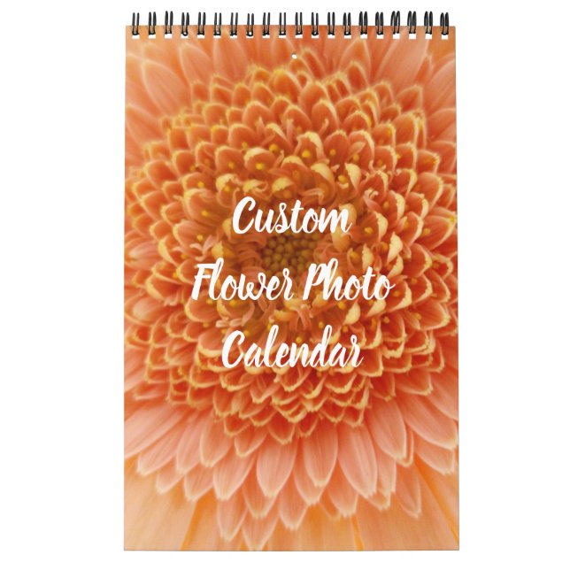 Faça seu próprio calendário de fotos de flores per (Capa)