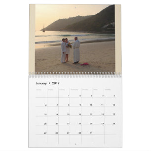 Faça seu próprio calendário de impressão de fo