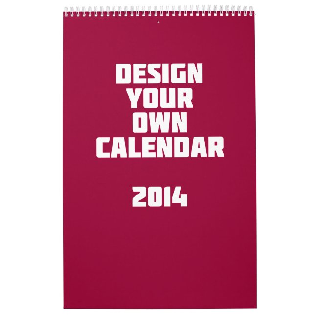 Faça seu próprio calendário feito sob encomenda (Capa)