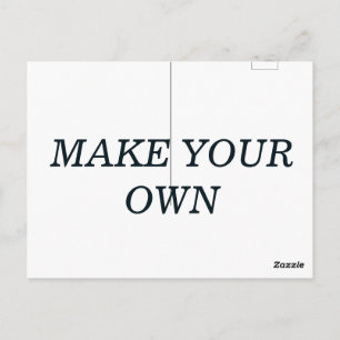 Faça seu próprio cartão postal personalizado
