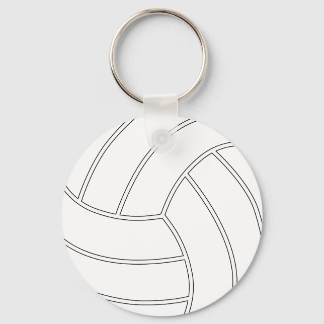Faça seu próprio Chaveiro de Voleibol (Frente)