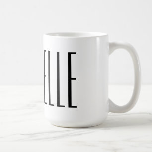 Faça seu próprio nome personalizado, canecas de 