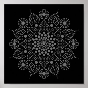 Faça seu próprio Poster de Mandala Floral