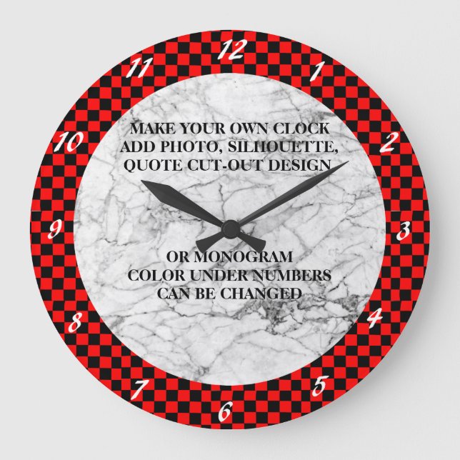 FAÇA SEU PRÓPRIO RELÓGIO (Frente)