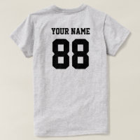 Faça seu próprio t-shirt dos números