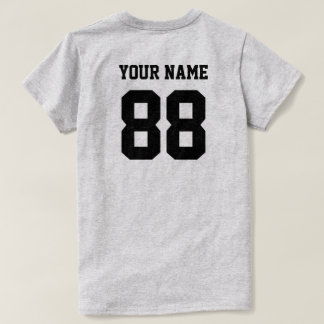 Faça seu próprio t-shirt dos números