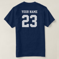 Faça seu próprio t-shirt dos números