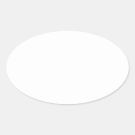 Faça Seus Próprios Autocolantes Oval Personalizado