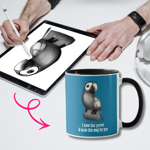 Faça Sua Própria Caneca Envie Desenho Personaliz