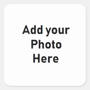 Faça sua própria etiqueta quadrada personalizada