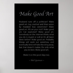 Faça um bom Poster de arte