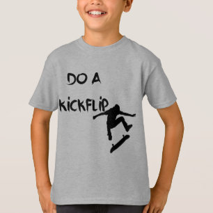 Faça um KickFlip! Camisa unisex do patinador