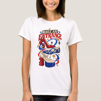 Faça uma Camisa de T-Shirt de Sapatos de Declaraçã