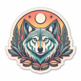 Faça uma declaração com os adesivos Wolf