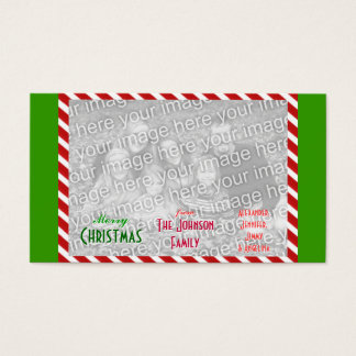 Faça uma foto pessoal da família Feliz Natal