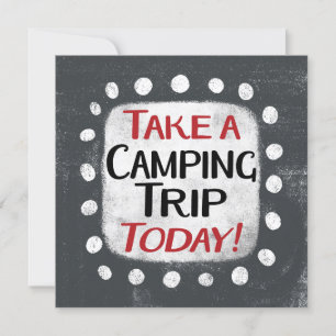 Faça uma viagem de acampamento hoje Cartão de Saud