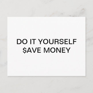 Faça você mesmo ~ Cartão postal / Convites