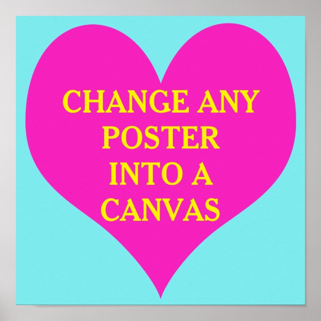 Faça você mesmo - Poster ou Canvas (Frente)