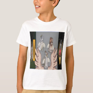 Faça você mirar como um gato e anjo T-Shirt
