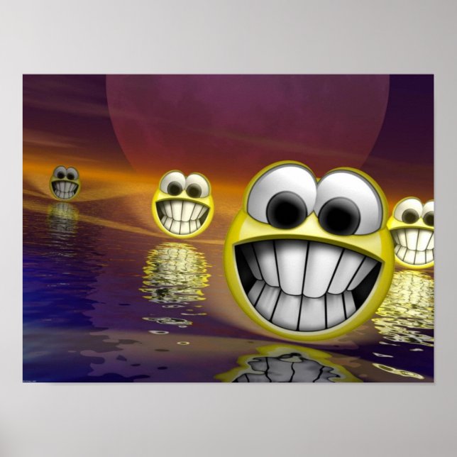 face 3d poster (Frente)