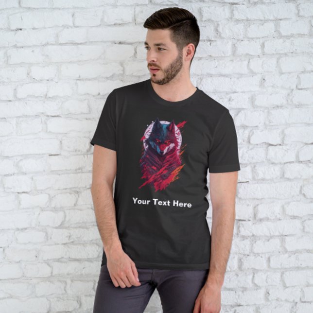 Face Mau Ninja Wolfmagia T-Shirt (Criador carregado)
