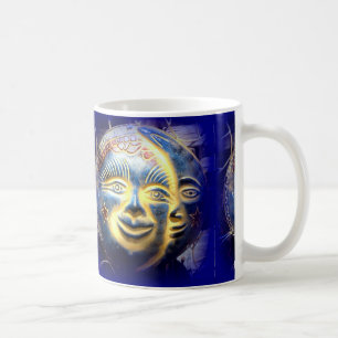 face solar/ face lua caneca de café